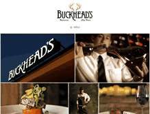 Tablet Screenshot of buckheads.com